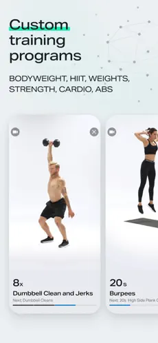 HIIT high-intensity interval training workout session